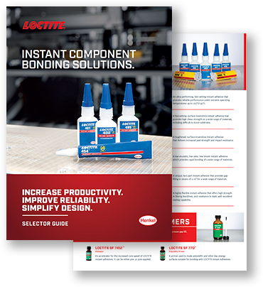 LOCTITE 406 / LOCTITE SF 770 KIT - Instant adhesive - Henkel Adhesives